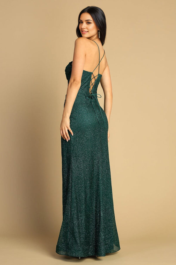 Trumpet/Mermaid Sweetheart Floor-Length Asymmetrical Sequin Jersey Prom Dresses With Ruched